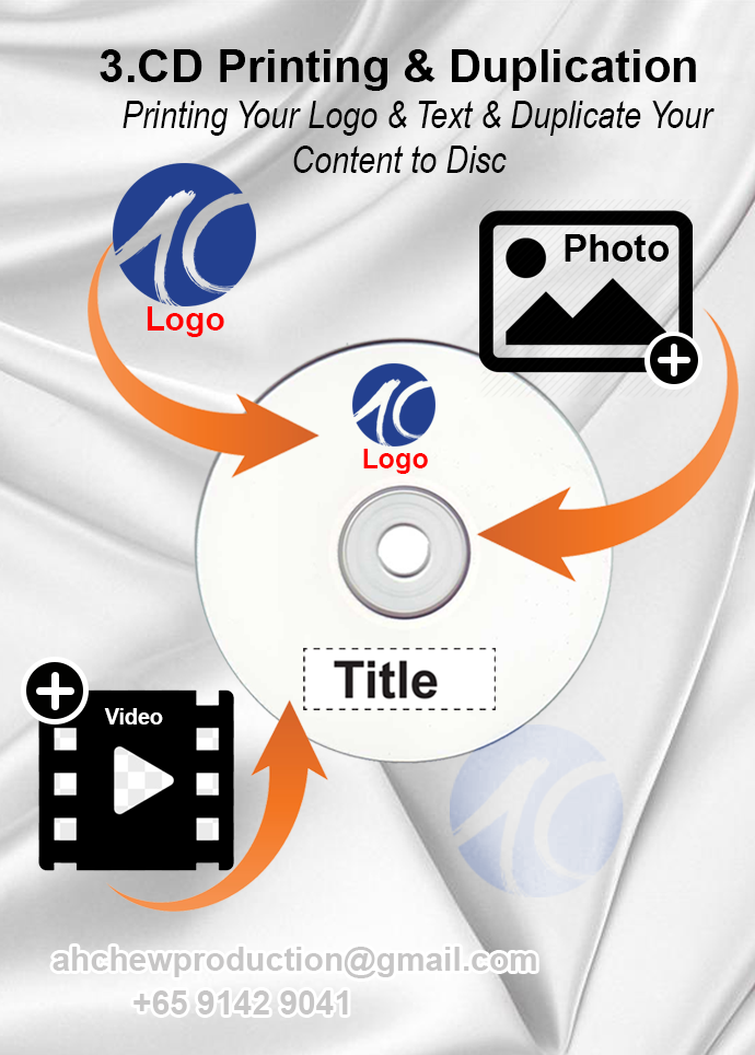 Singapore CD DVD Replication printing service