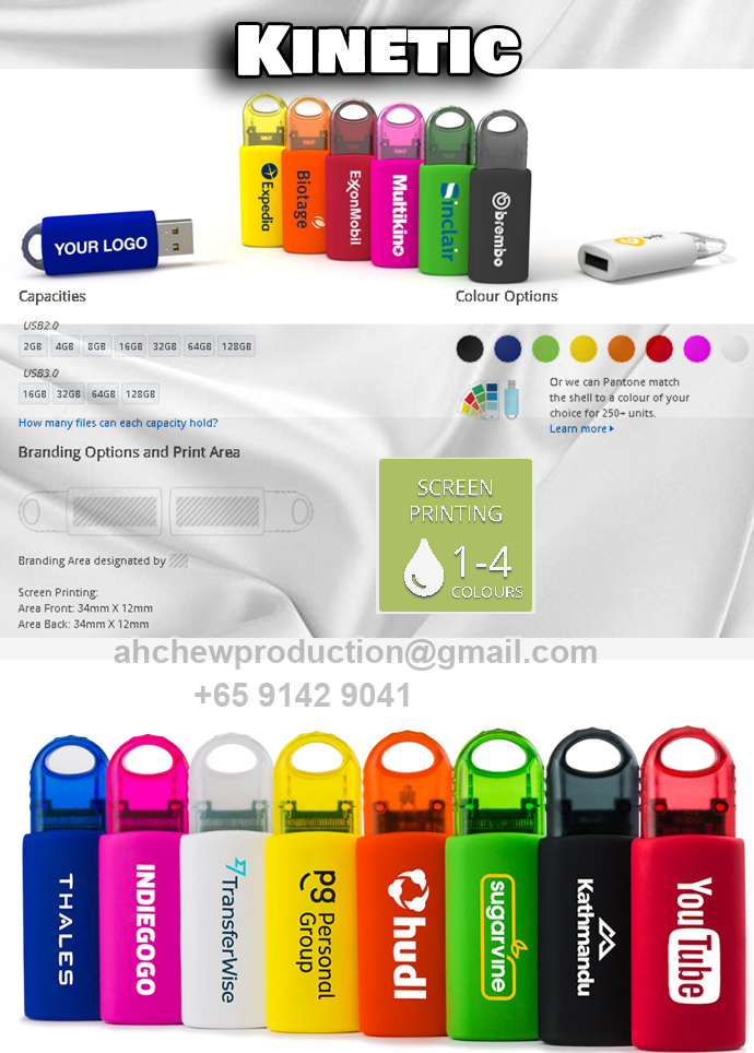 Singapore Customize USB-Thumbdrive Kinetic +6591429041